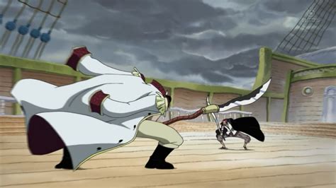 SHANKS VS BARBE BLANCHE.